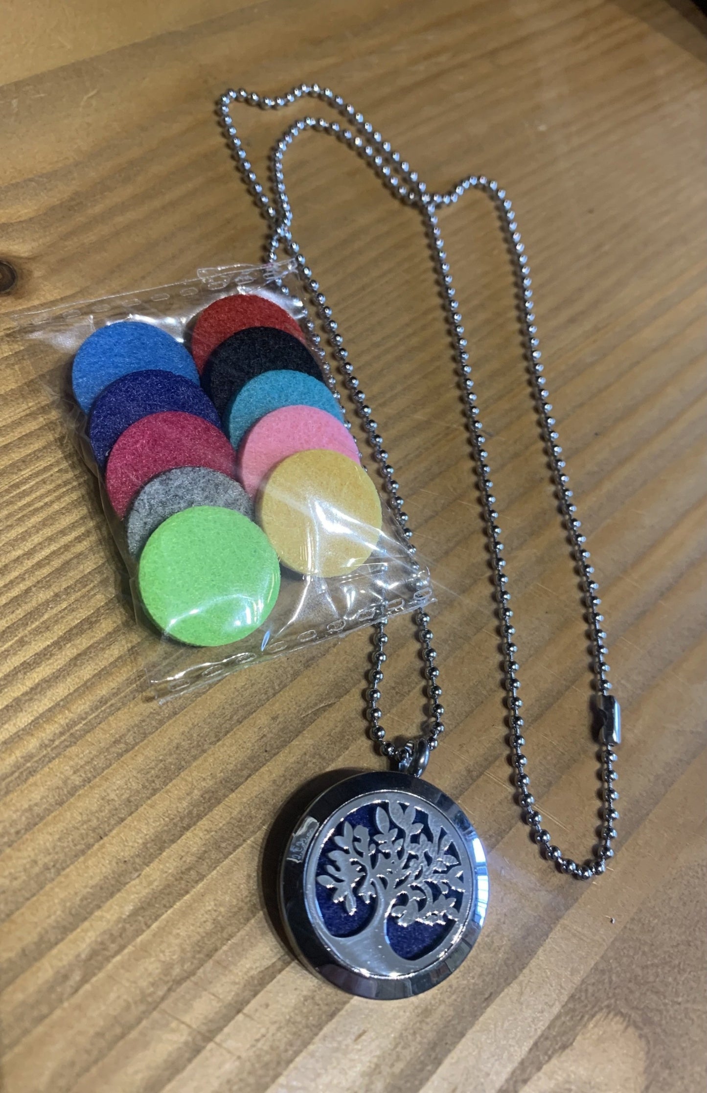 Tree of Life Aromatherapy Necklace