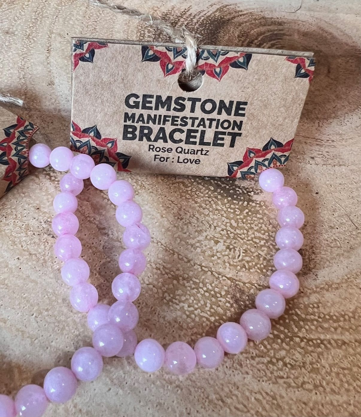 Rose Quartz Gemstone Bracelet
