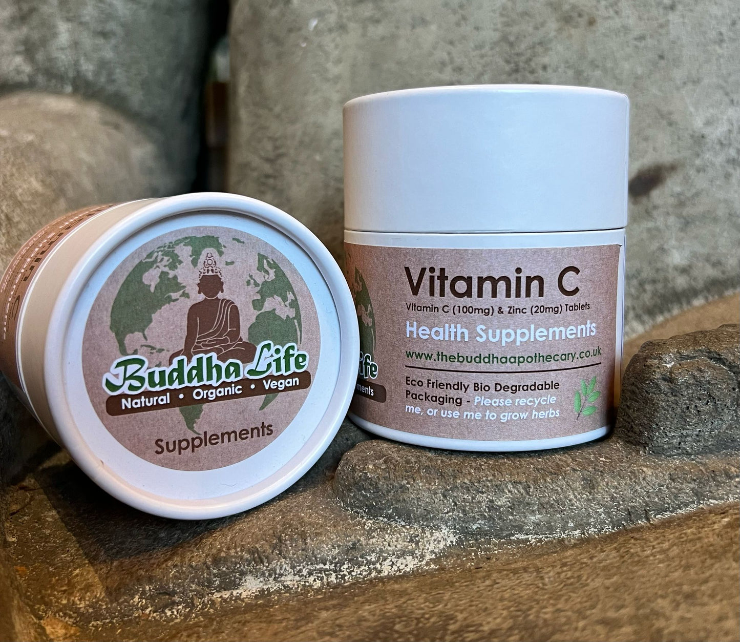 Buddha Life - Vitamin C (100mg) & Zinc (20mg)