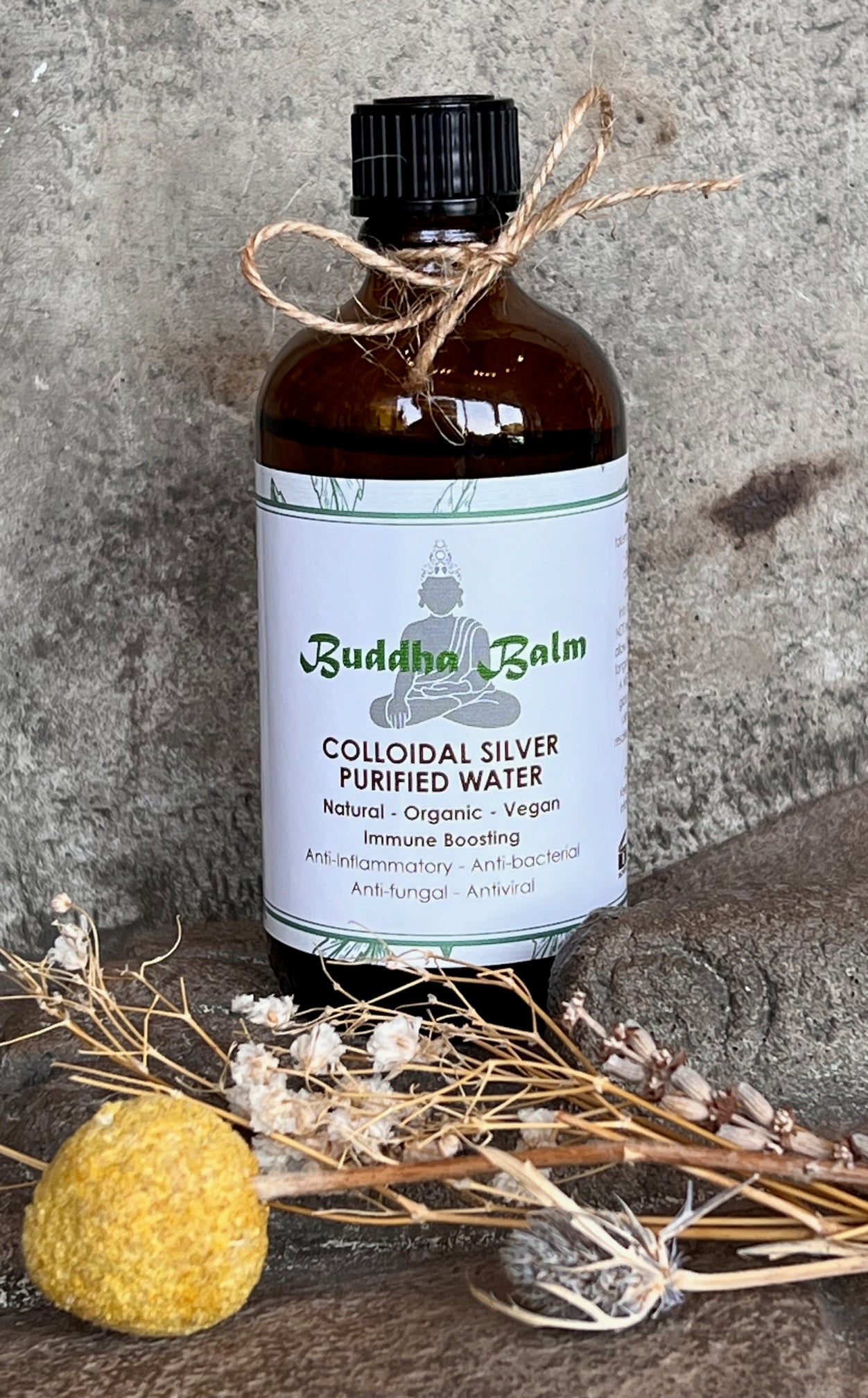 Buddha Balm - Colloidal Silver 20ppm - Purified Water