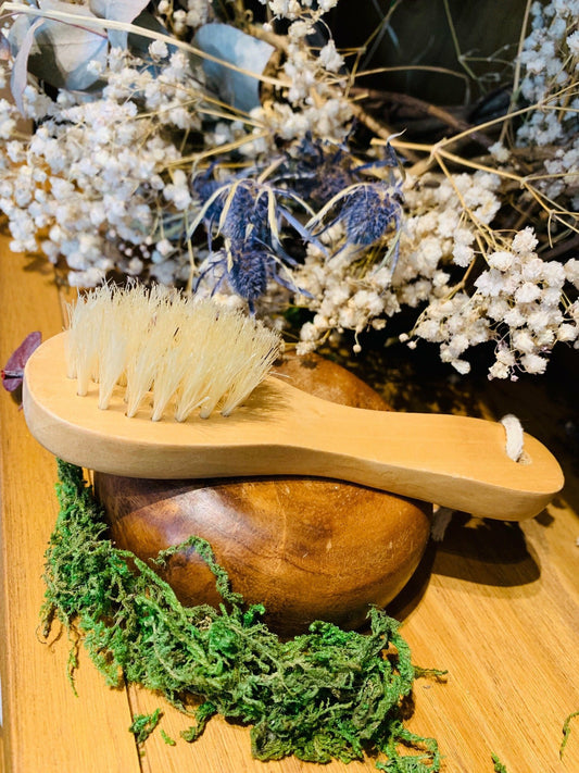 Wooden Facial Brush