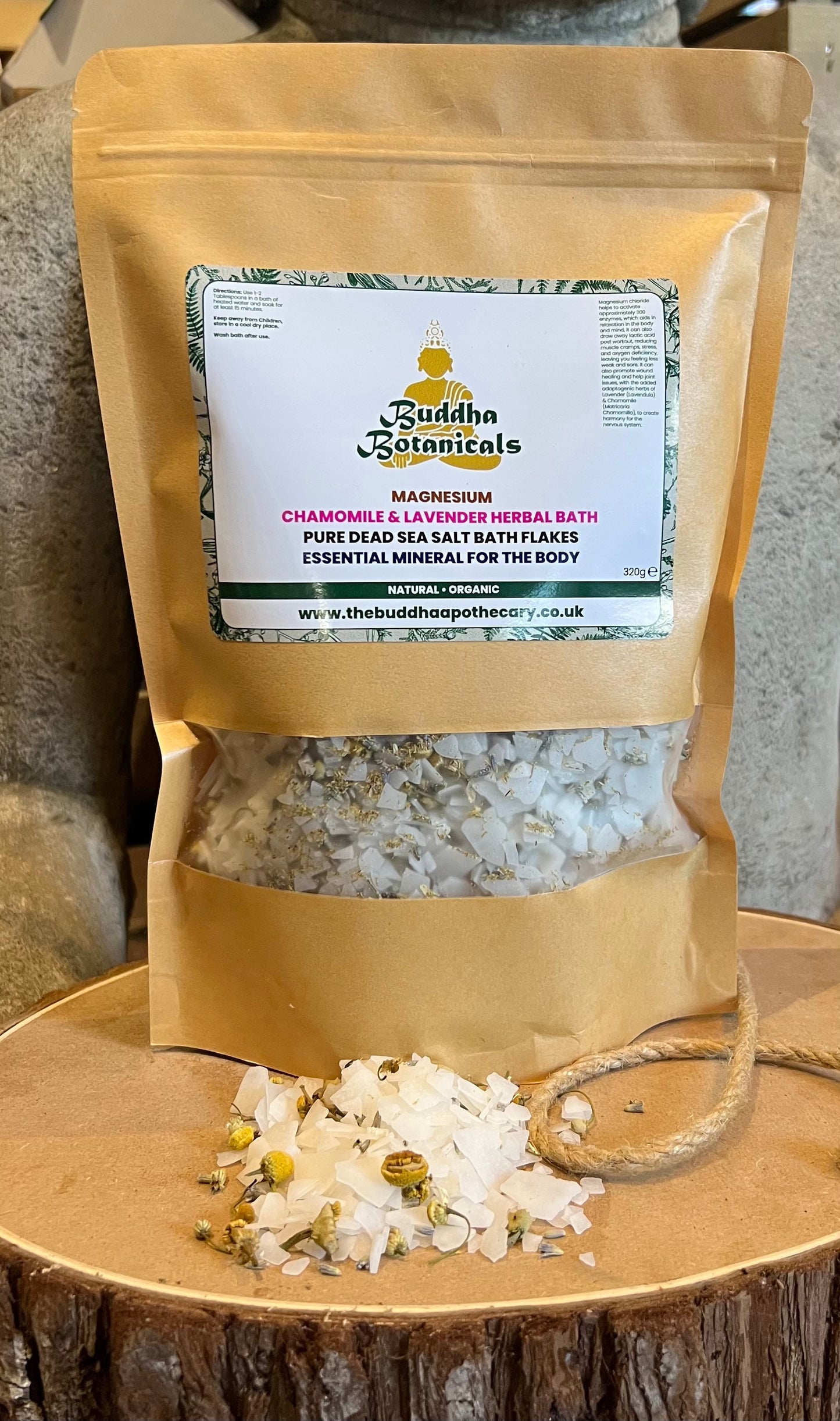 Buddha Botanicals - Chamomile & Lavender Herbal Bath